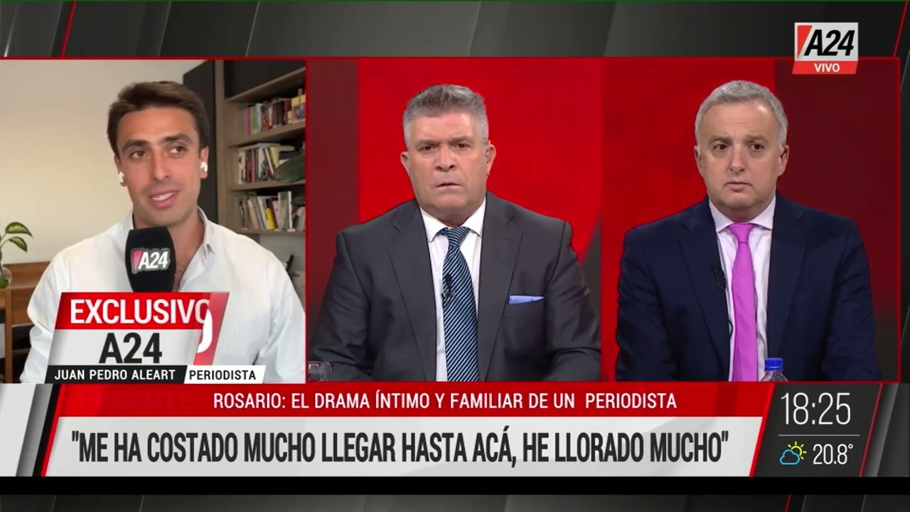 🚨 El periodista Juan Pedro Aleart denunció a su padre: 