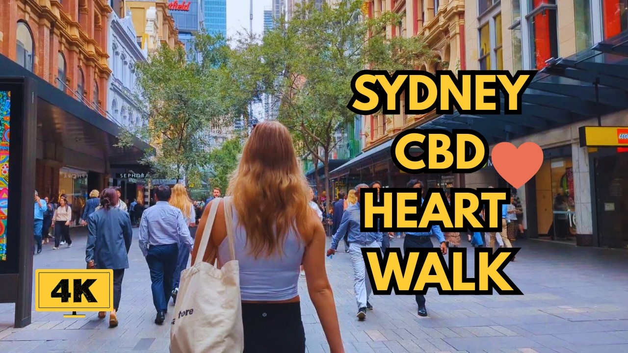 Exploring Sydney's Heart | Martin Place to Town Hall City Walk