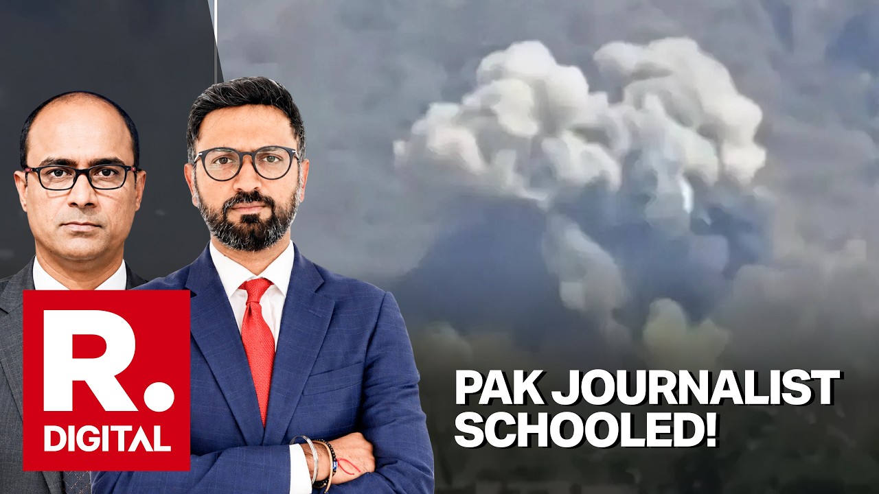 Weteran IAF, płk rez. Augustine Vinod, odpowiada pakistańskiemu dziennikarzowi w sprawie wzg&oacute;rz K...