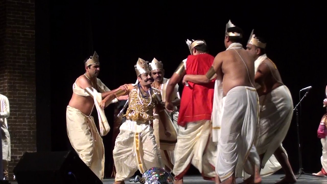 Halegannada Drama - Rannana Gadhayuddha at MKANT Yugadi March 31st 2018