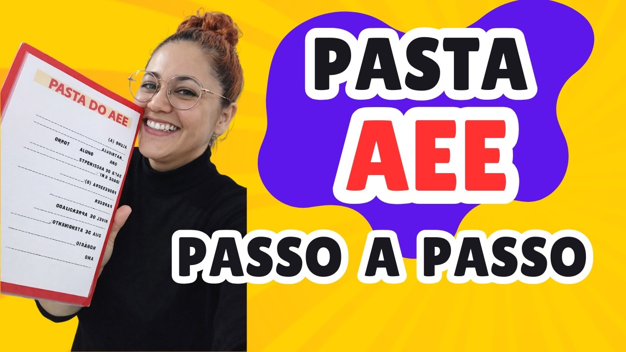 PASTA DO AEE COMO FAZER