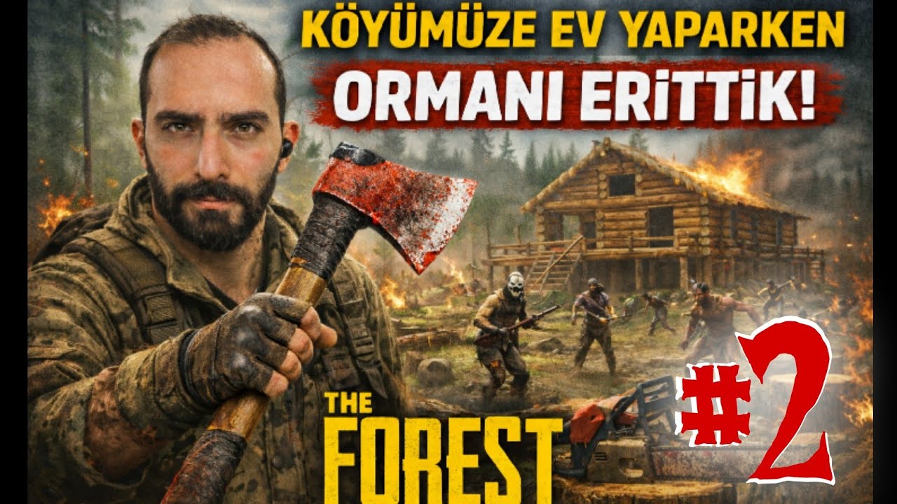 EV AYAĞINA ORMANI BİTİRDİK l THE FOREST #2