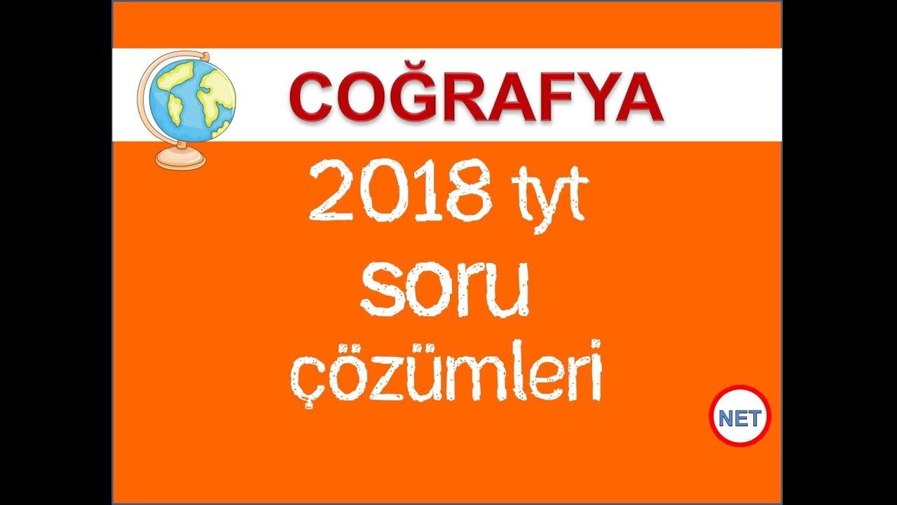 2018 TYT Coğrafya Çözümleri - Hayat Kurtaran Sorular - Net Eğitim
