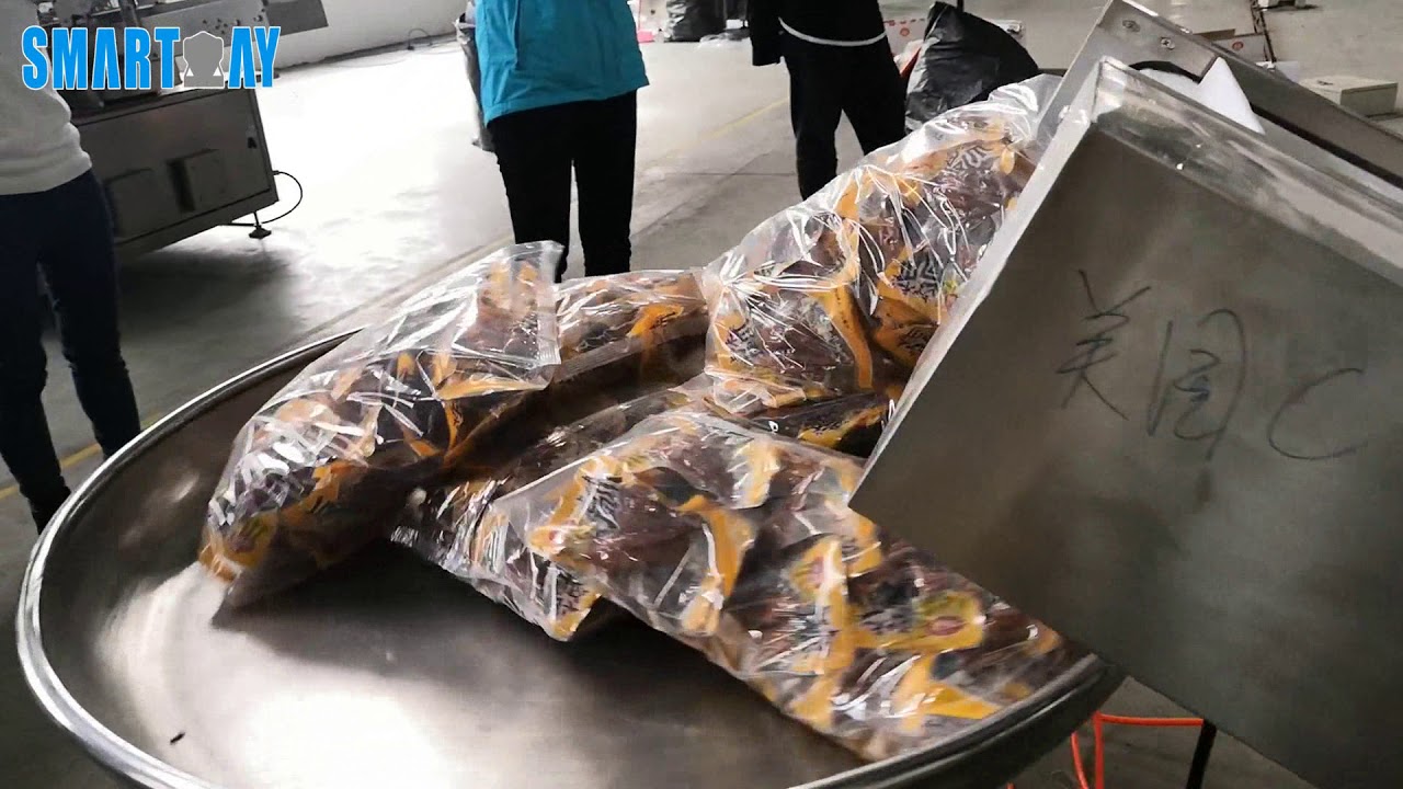 Smart Weigh - Chicken Paws Secondary Packaging System