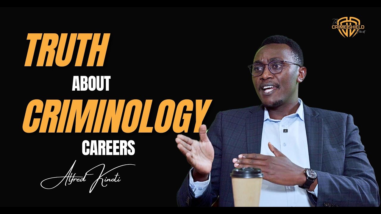 THERE IS FUTURE IN SECURITY  || Alfred Kinoti || The Crimeshield Podcast S03E20