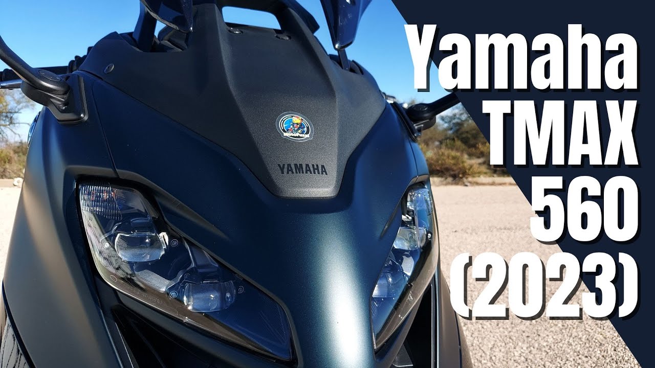 Yamaha TMAX 560 Tech MAX (2023) | Probefahrt, Walkaround, Soundcheck | VLOG 476
