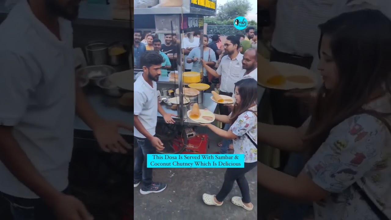 Dosa At Just ₹1 In Lucknow | Curly Tales #shorts