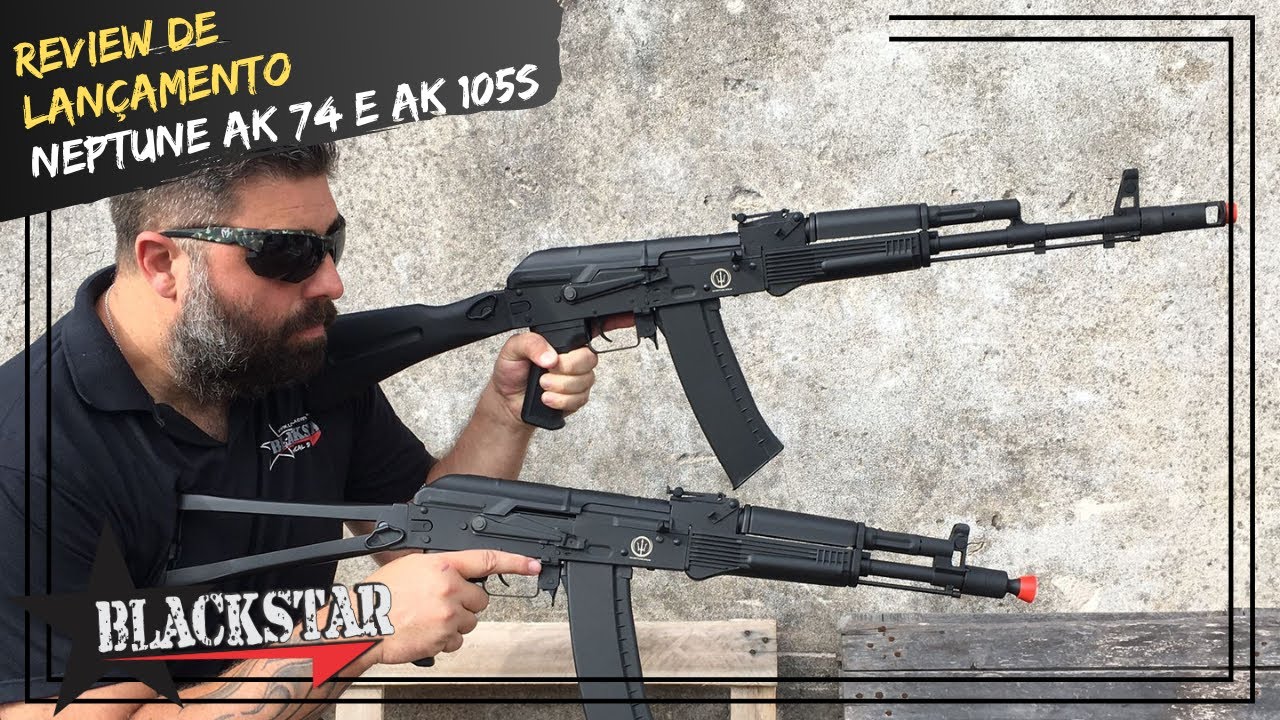 REVIEW DE LANÇAMENTO DAS AK'S DA LINHA NEPTUNE ROSSI – AK 74 E AK 105S