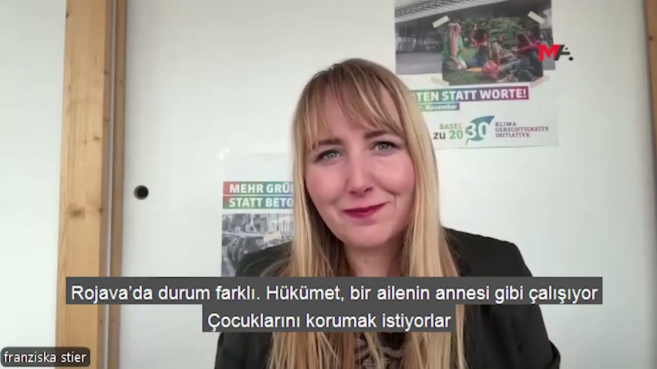 ROJAVA'YI ZİYARET EDEN FRANZİSKA STİER: SADECE ANLAŞMAYA DEĞİL, ÇÖZÜME İHTİYAÇ VAR