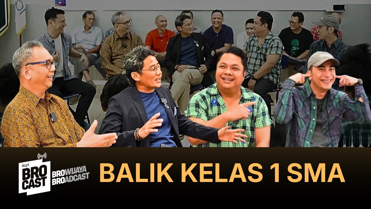 Balik ke Kelas 1 SMA Bareng Sandiaga Uno, Sihar Sitorus, DJ Winky & Doni Priliandi