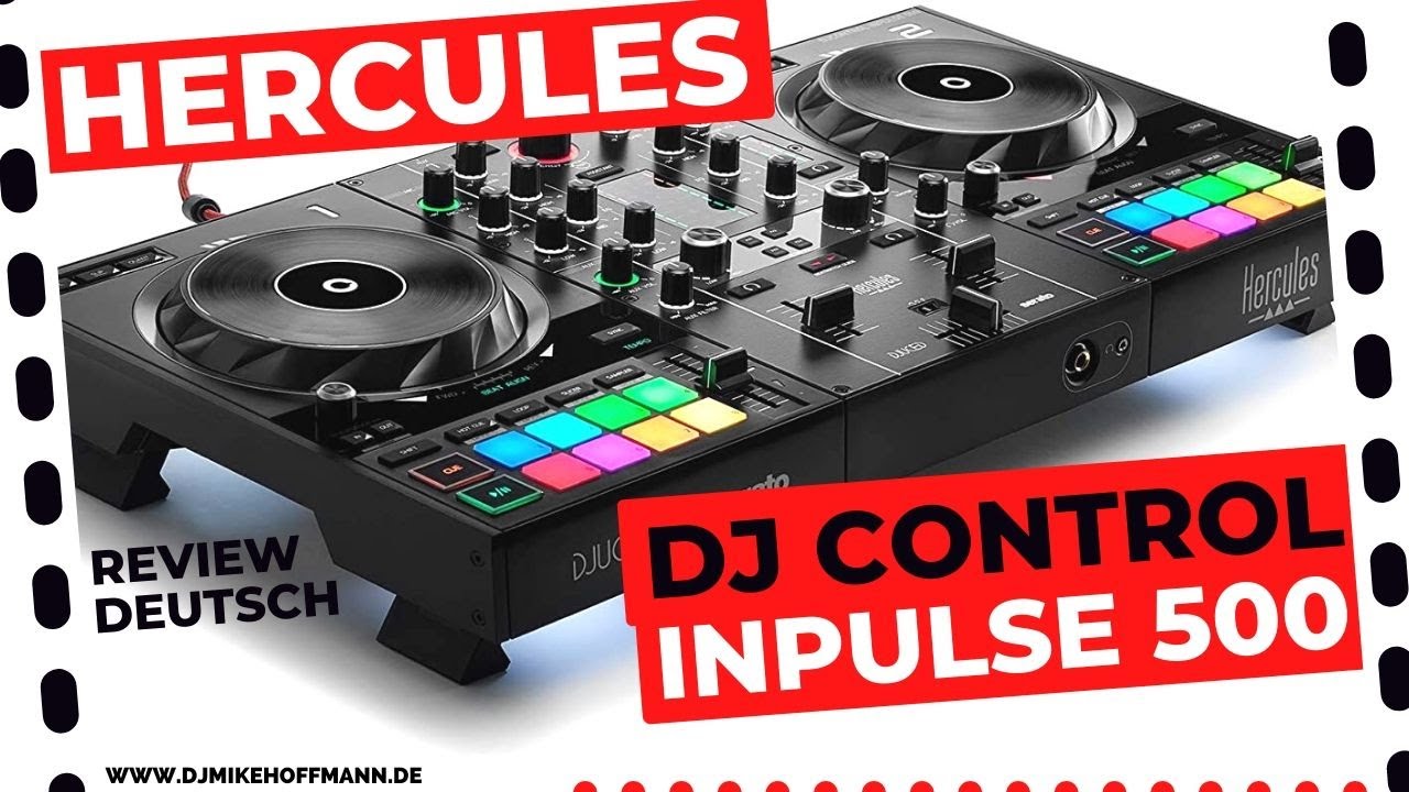 Hercules DJ Control Inpulse 500 DJ Controller | Review | Hercules 500