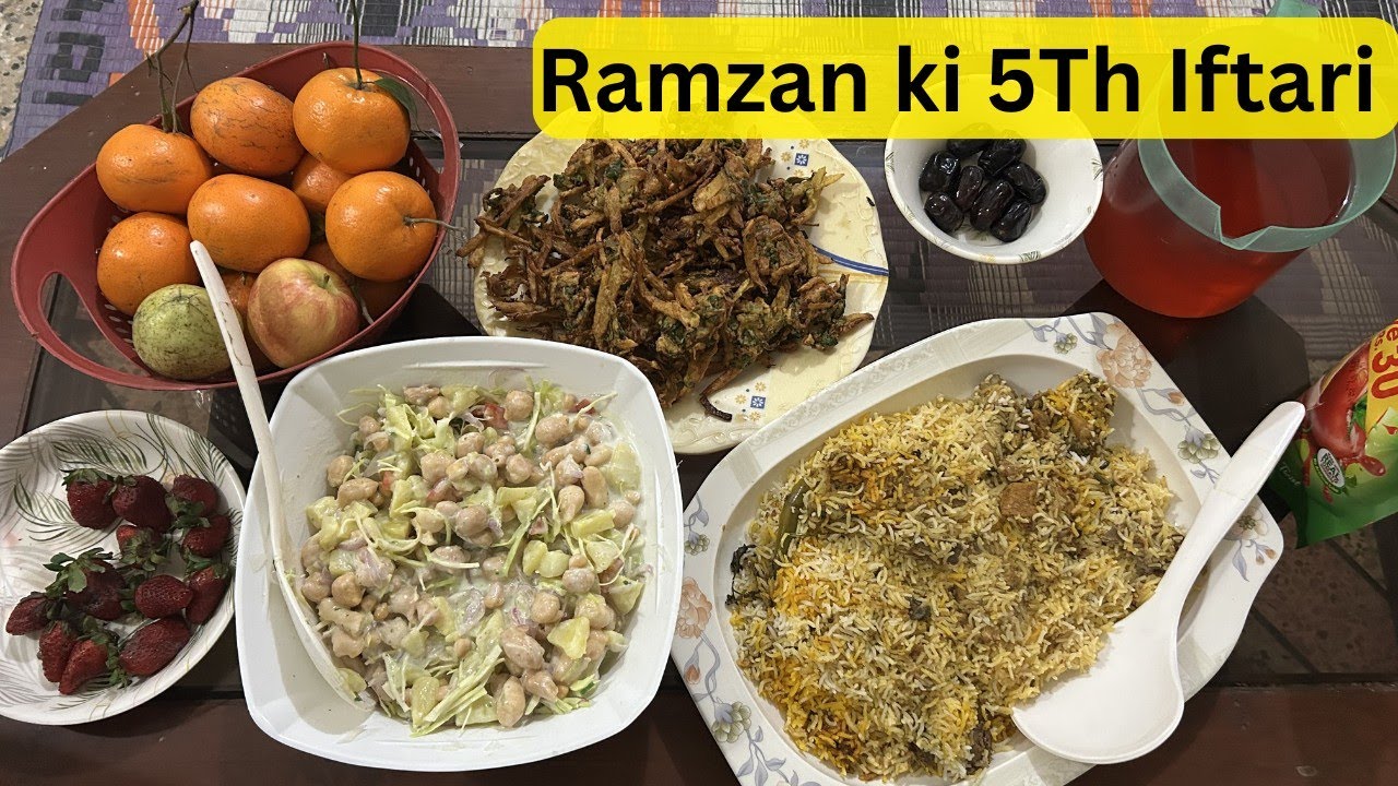 Ramzan Ka 5th Roza Mubarak | Fruit Salad banana khawab | 🍓 Fruits kharab Nikal aye #vlog #ramadan 