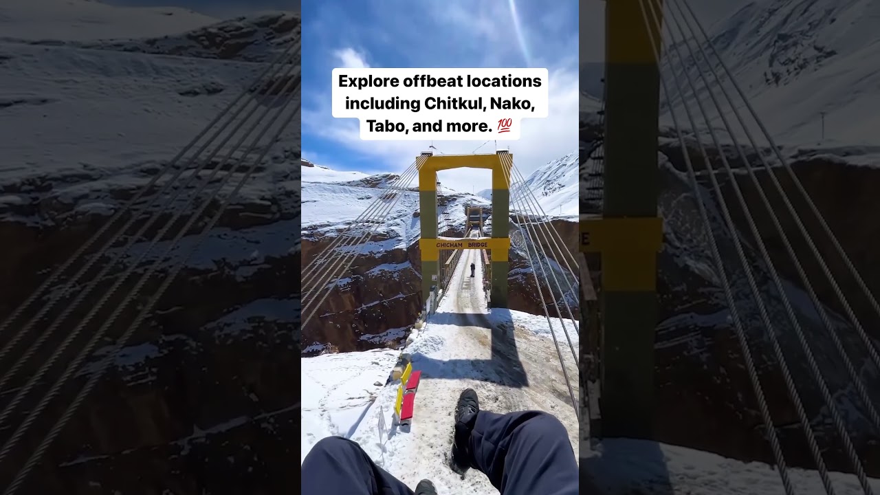 Explore a snowy Spiti Valley with Zostel ❤️ | Winter Spiti Trip | Details in the comments