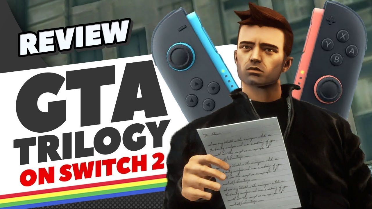 Grand Theft Auto Trilogy: BETTER on Nintendo Switch 2