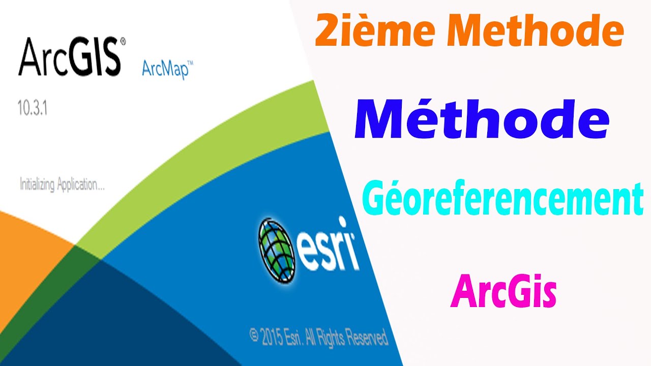#ArcGis Comment Géoreferencer une carte [Méthode 2]