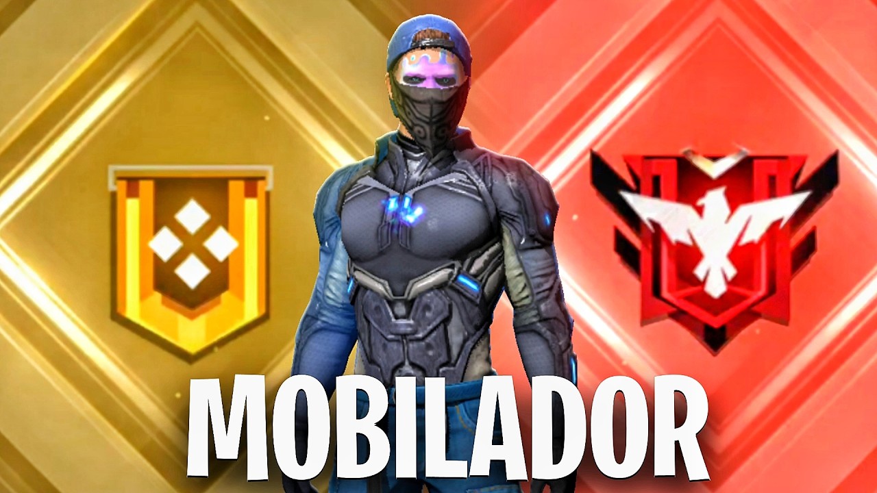 DO OURO AO MESTRE NA NOVA TEMPORADA!! FREE FIRE MOBILADOR