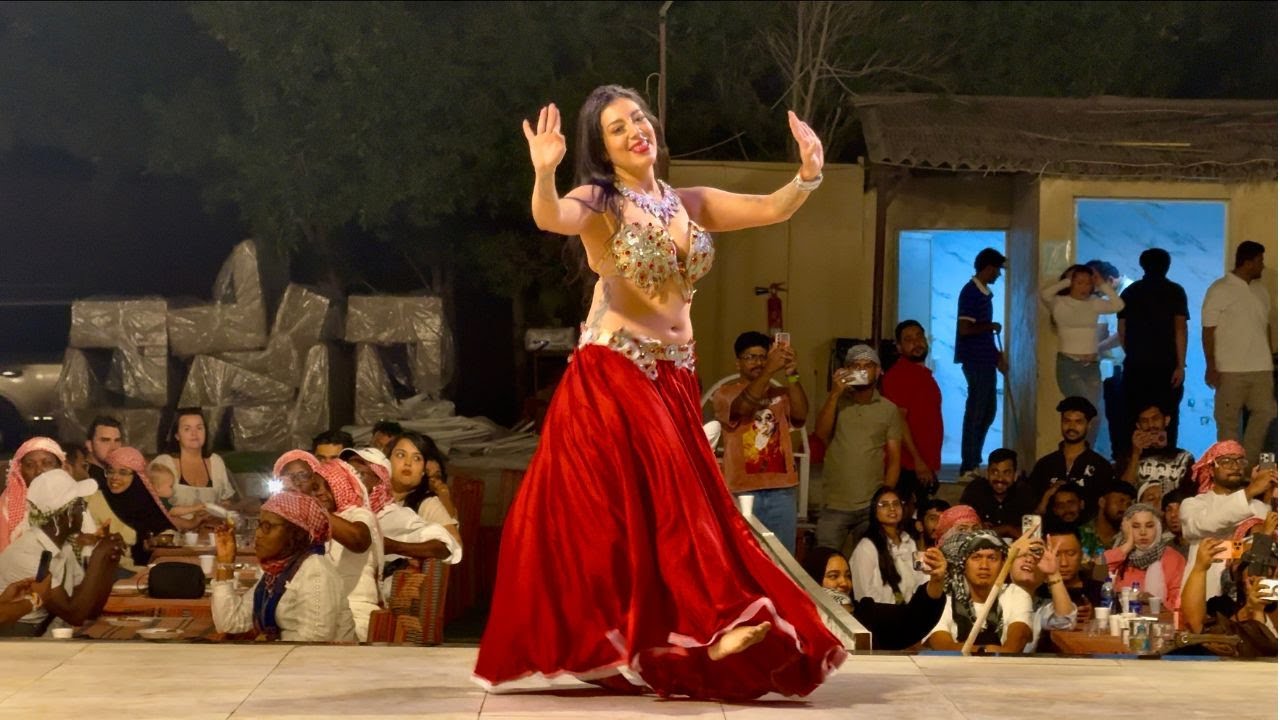 Dubai Desert Safari | Belly dance | Tanura show | Fire show