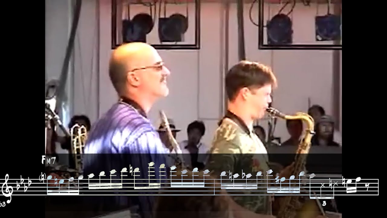 When you have Michael Brecker vibing to your solo