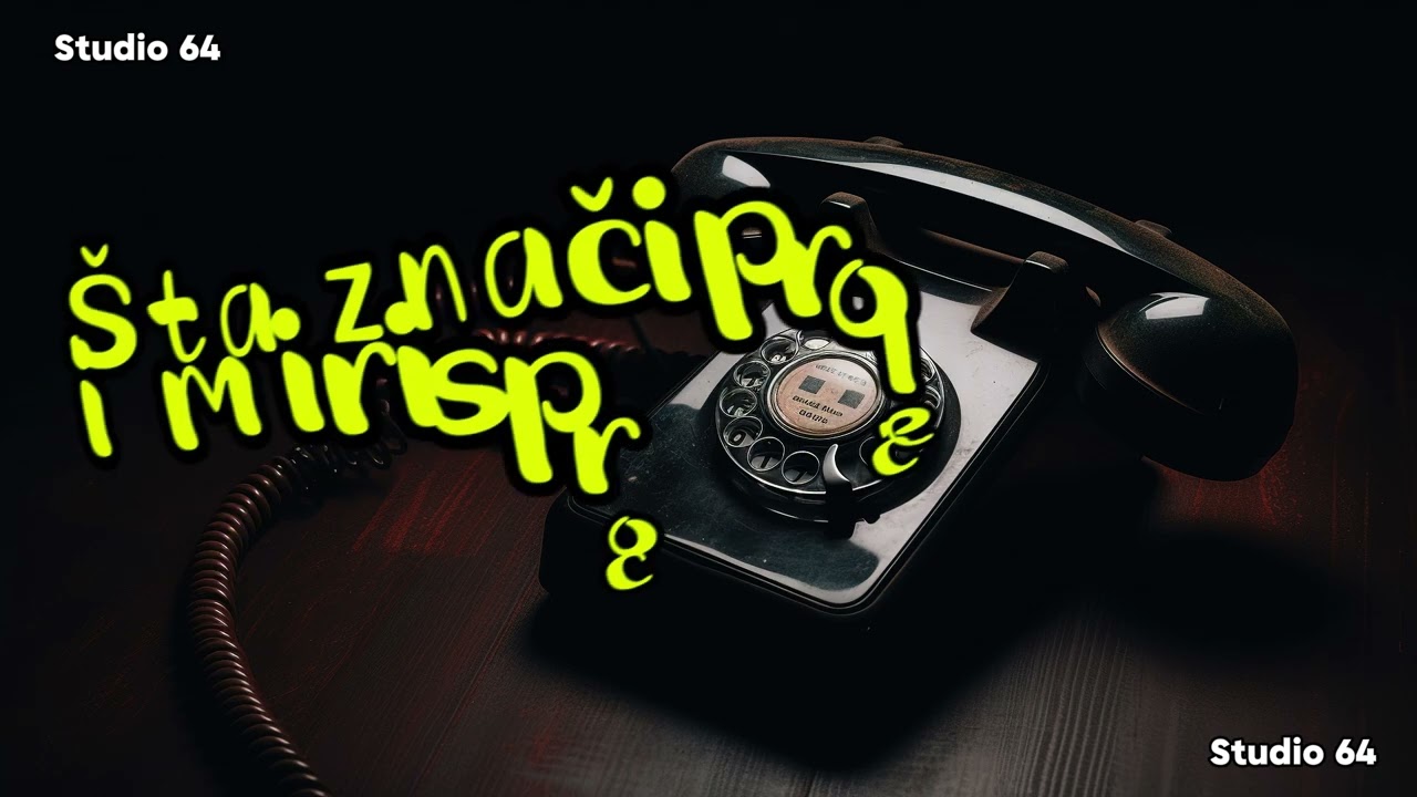 Jašar Ahmedovski - Zaboravi broj mog telefona (KARAOKE)