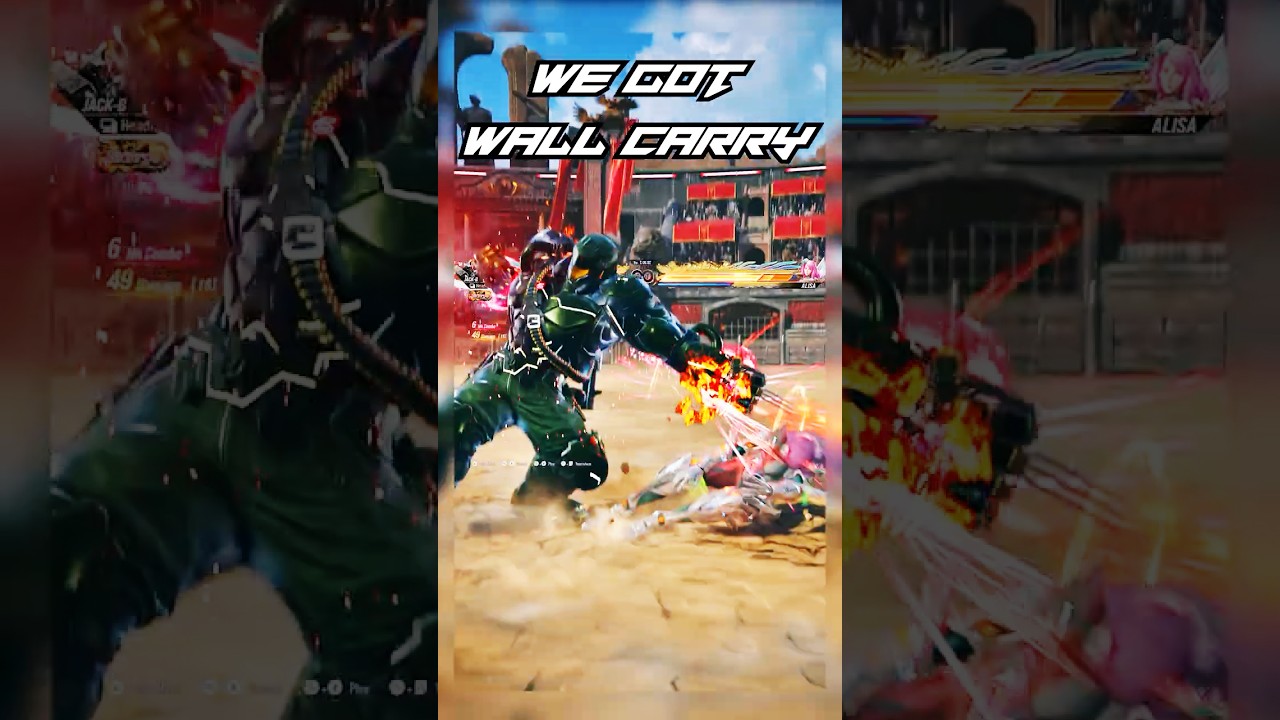 THEY GAVE JACK-8 WALL CARRY??? #jack8 #tekken8 #tekken8season2