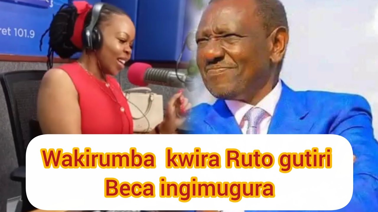 No amount of money can buy me,wakirumba respond to president Ruto