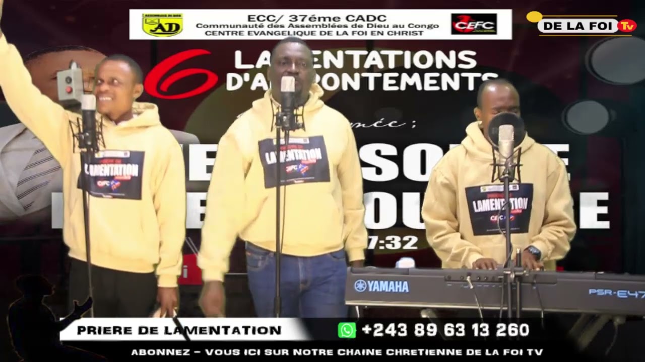 PRIERE DE LAMENTATION jeudi  le 16 10 2025