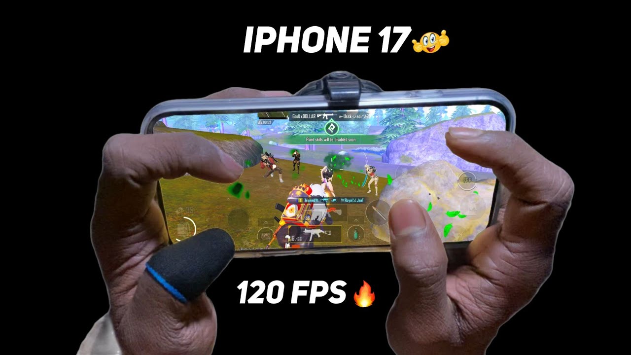 Livik || iPhone 17  Best Handcam Gameplay|#iphone17 #bgmi #pubg #trained gaming 