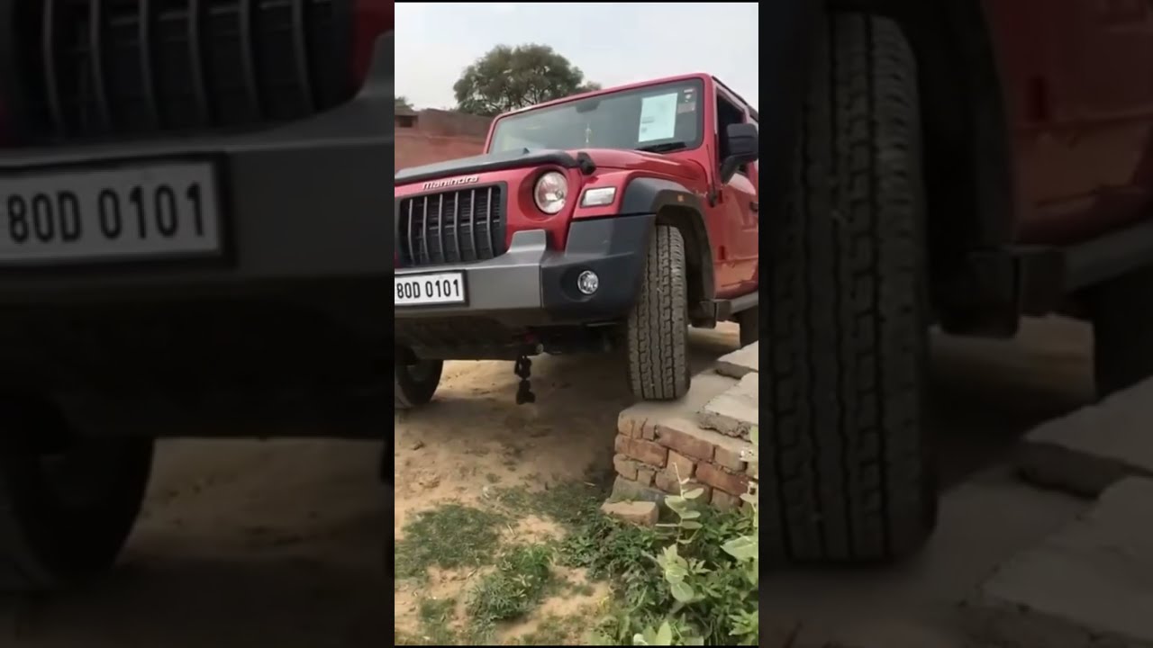 Thar 2021 💪🏻💪🏻🔥🔥#shorts#thar#offroad#mahindra