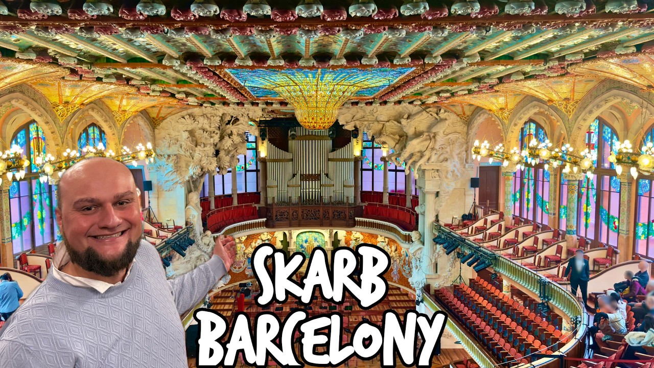Barcelona to nie tylko Gaudi! Palau de la Música Catalana: najpiękniejsza sala koncertowa świata!