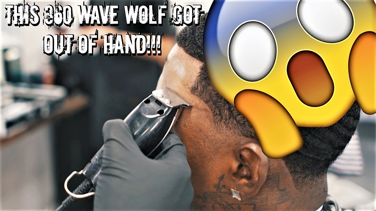 THE 360 WAVE BIG CHOP HAIRCUT!!! THIS WOLF WAS GETTING RIDICULOUS!!!