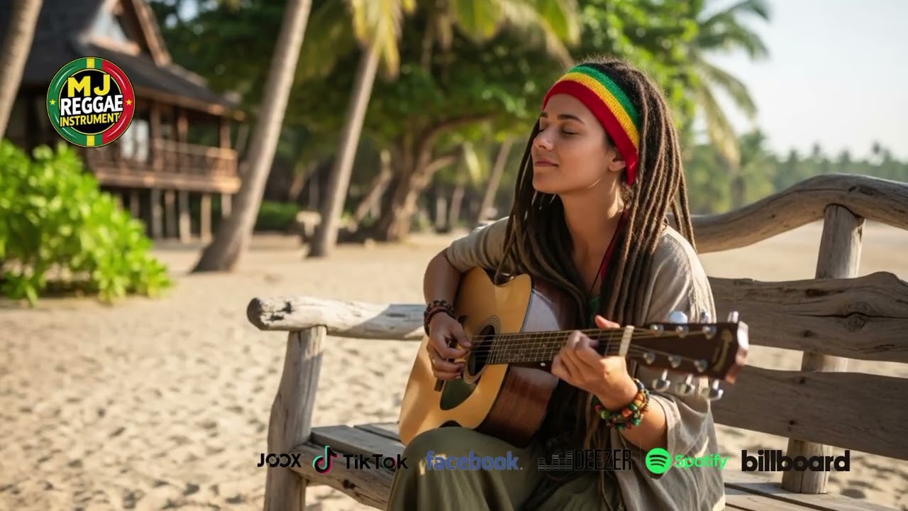Caribbean Chill Reggae Instrumental – Smooth Guitar Flow 🌊