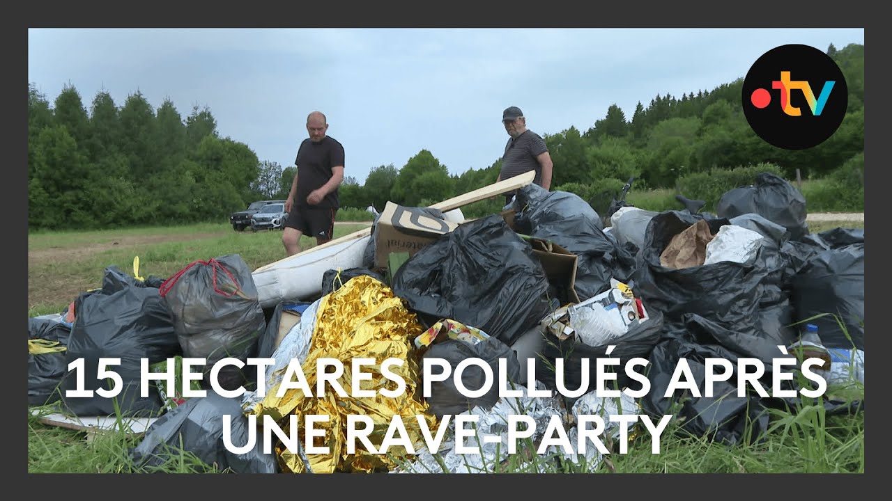 Réveil difficile pour les riverains après une rave-party de 4 jours