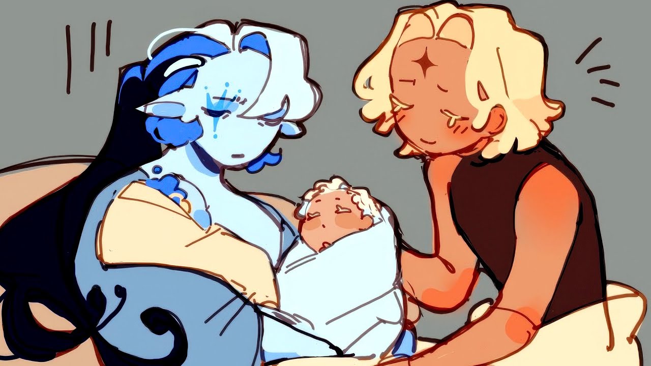 Our Family, Our Children ❤️┃Pure Vanilla x Shadow Milk (ShadowVanilla)┃Cookie Run Kingdom Comic Dub