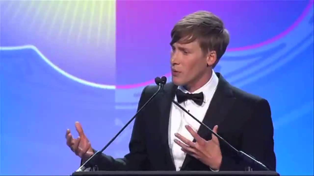 Dustin Lance Black speaks at 