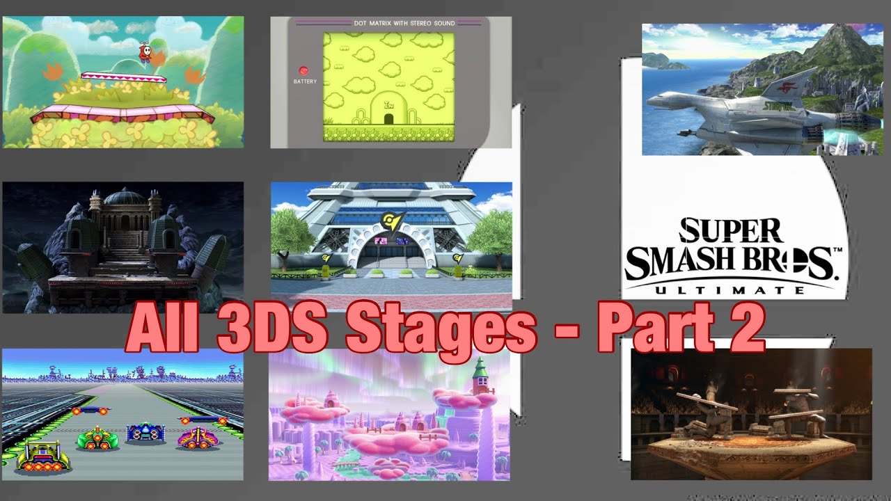 Continuing The Stages!! (Super Smash Bros. Ultimate) {All 3DS Stages - Part 2}