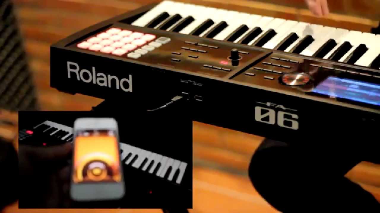 Roland FA06-08 Workstation - DAW CONTROL / D-BEAM
