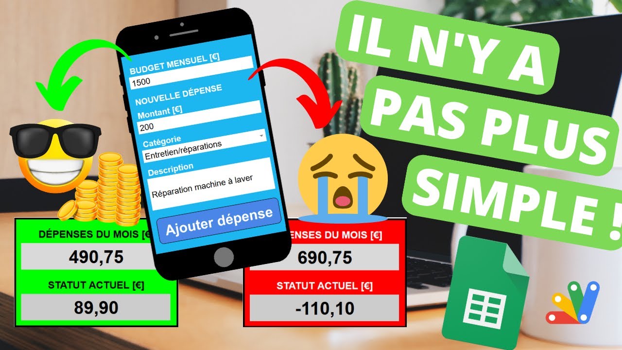 Créez votre App suivi de budget dans Google Sheets