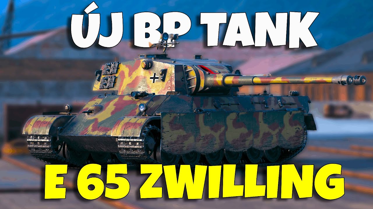 Extra Battle Pass fejezet: E 65 Zwilling bemutató!