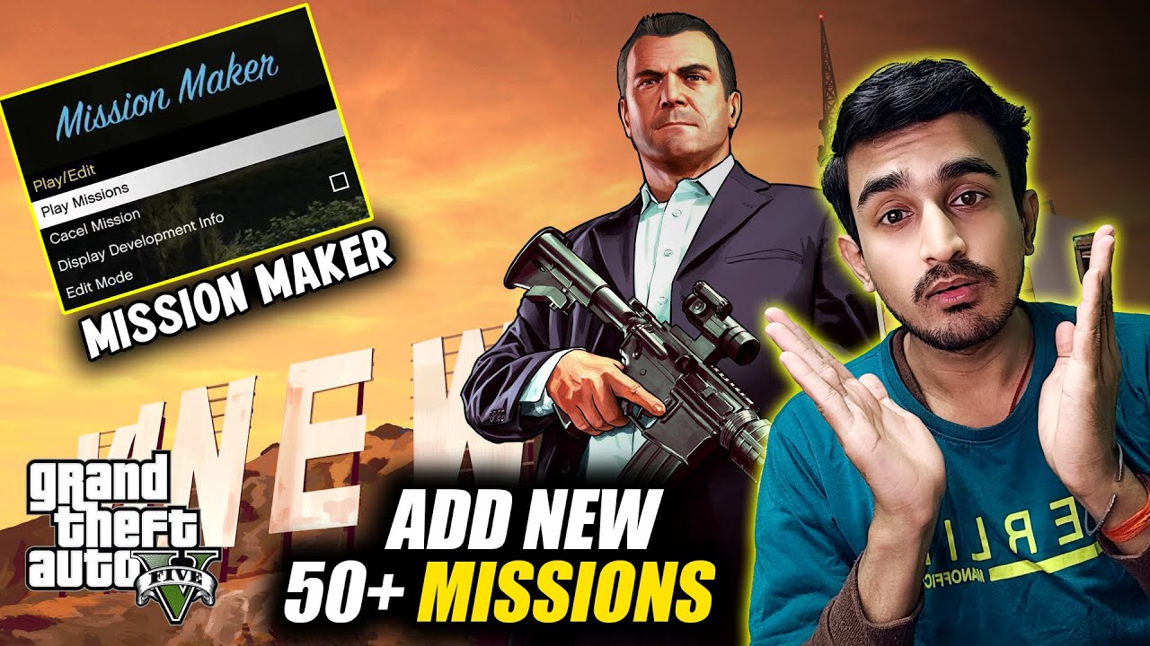 How To Add Missions in GTA 5 | Mission Maker in GTA 5 | How To Mod GTA 5 | GTA 5 Mods