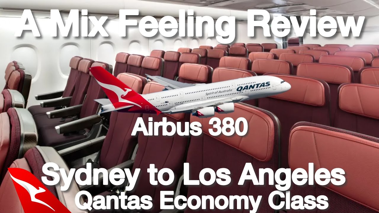 Qantas Economy Class Review From Sydney SYD to Los Angeles LAX