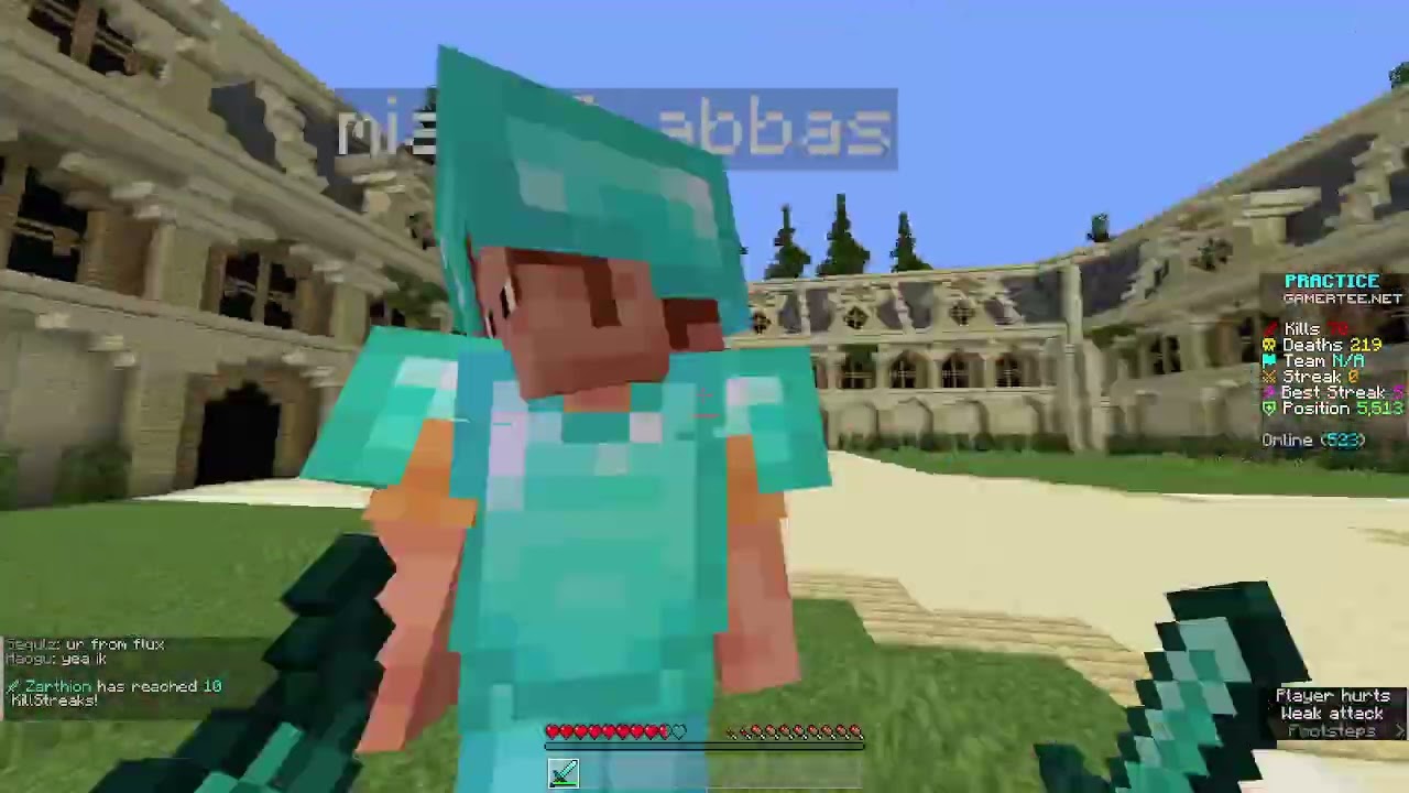 minecraft pvp