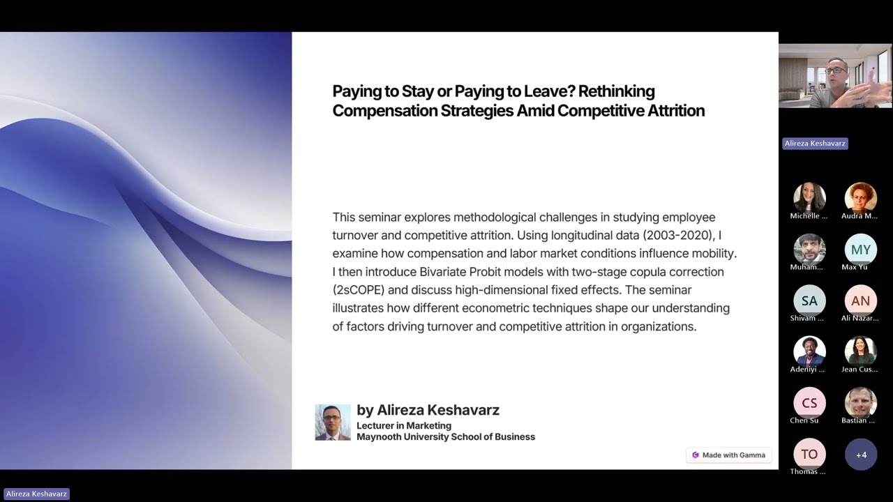 Paying to Stay or Paying to Leave: Rethinking Compensation Strategies Amid Competitive Attrition