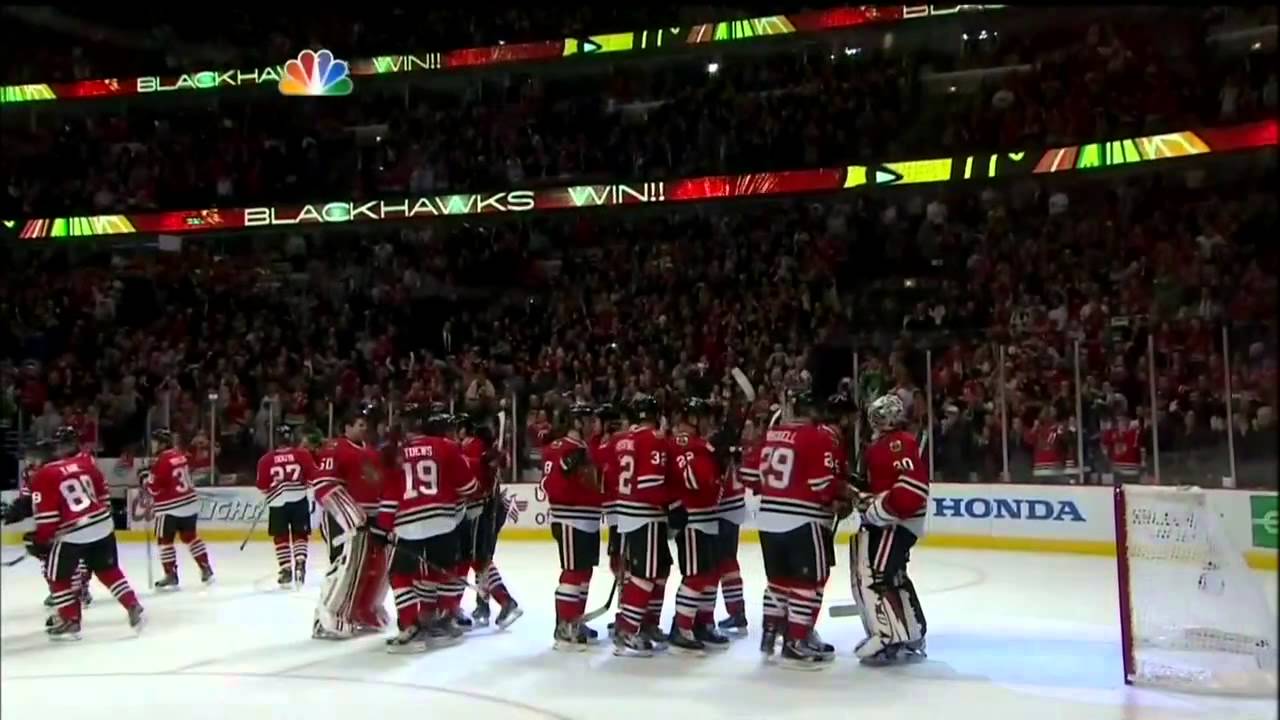Daniel Carcillo game winner goal 3-2 Mar 6 2013 Colorado Avalanche vs Chicago Blackhawks NHL Hockey
