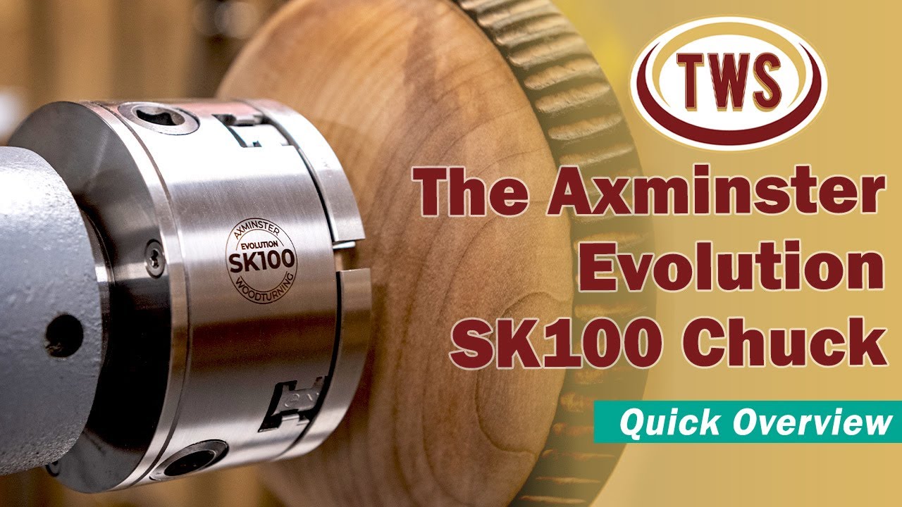 Обзор токарного патрона Axminster SK100 — The Woodturning Store