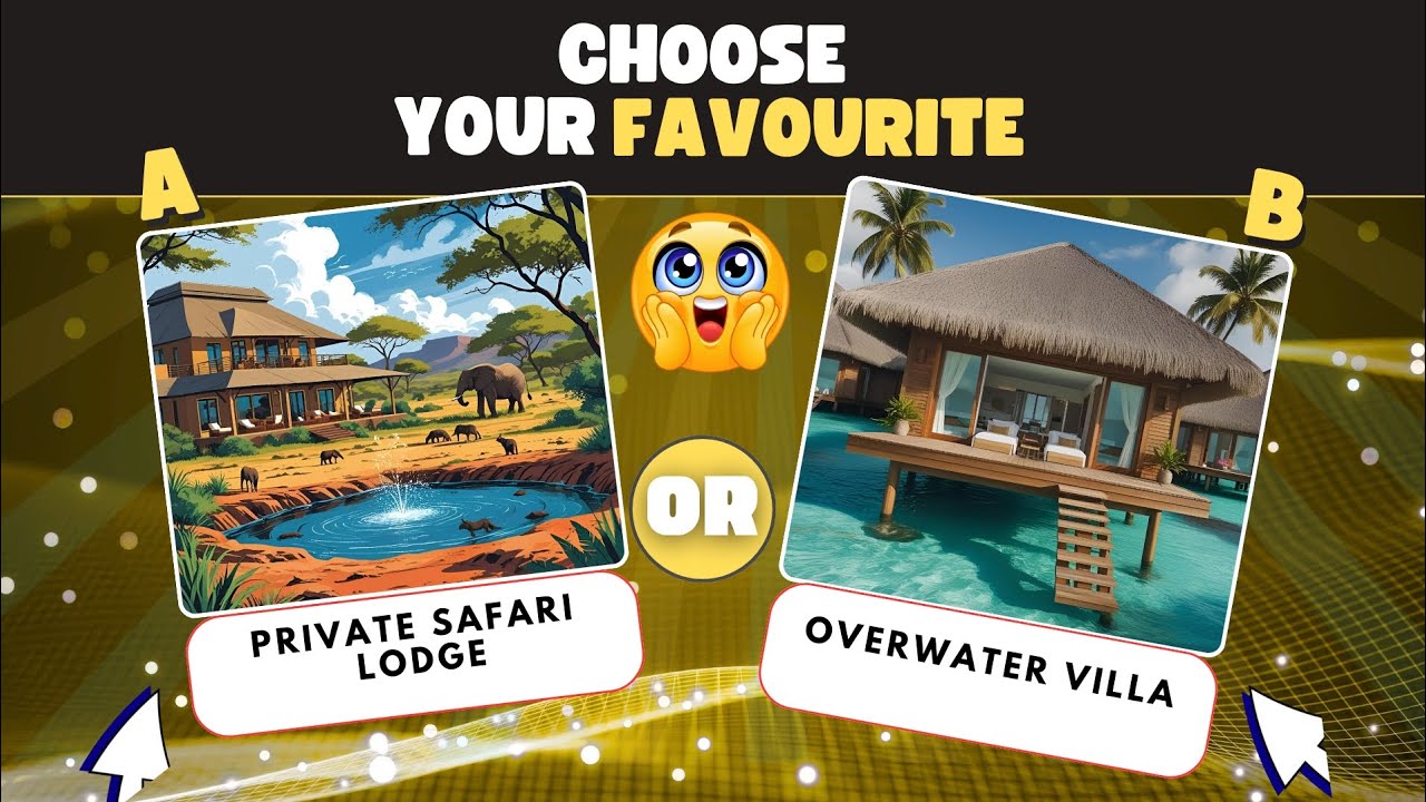 Would You Rather Luxury Edition 💎 25 Impossible Choices & Fun Quiz Challenge