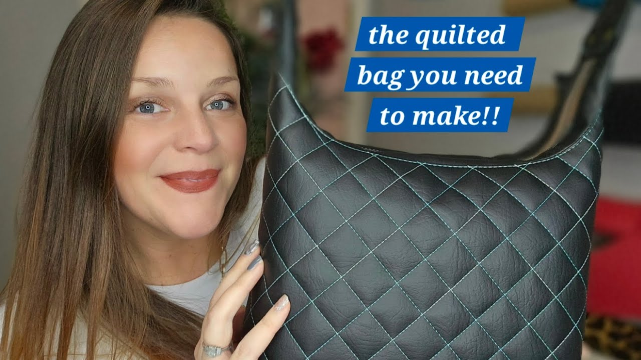 Let's sew the Quilted Alice Shoulder Bag from Oro Rosa Patterns!! A fun and FABULOUS bag!