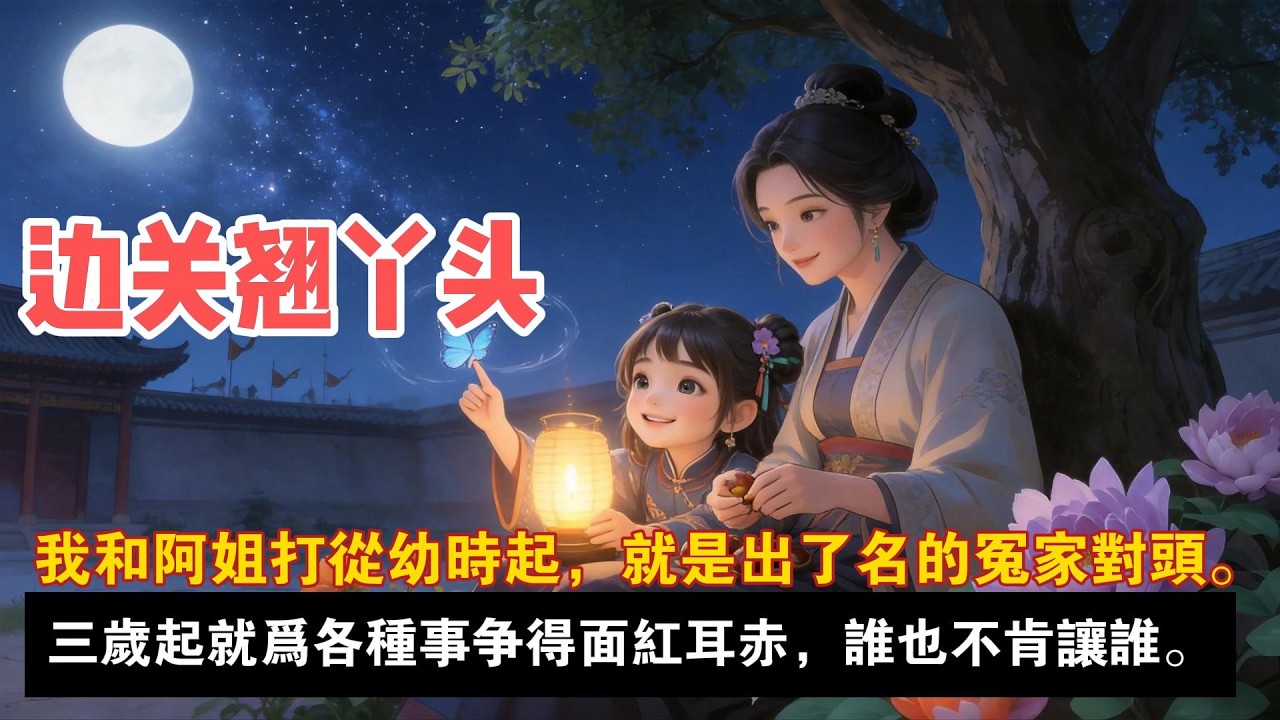 【古風言情】我和阿姐打從幼時起，就是出了名的冤家對頭。三歲時搶着要娘抱，五歲時就為了對門那個小哥哥爭得面紅耳赤。直到我們六歲那年，京里來了一隊氣派的人馬，說是永寧侯府來尋早年被奶娘抱錯，流落民間的嫡女