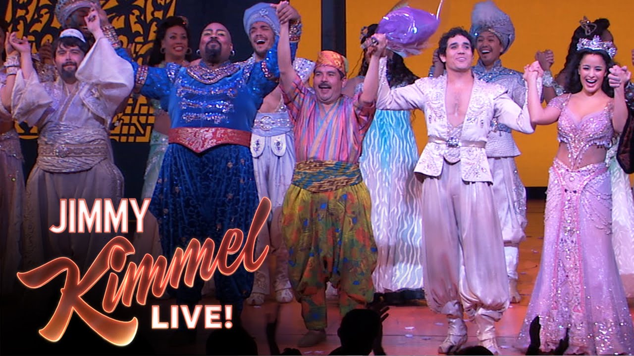 Guillermo in Aladdin on Broadway