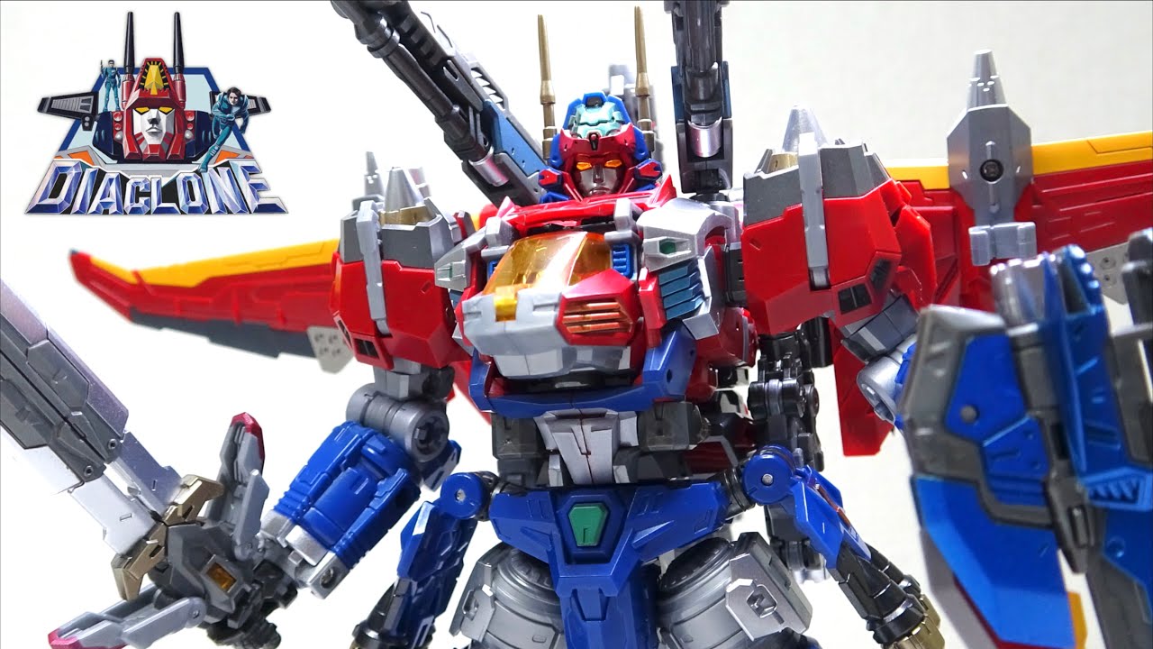 新生バトルス出撃！【ダイアクロンDA-109 ダイアバトルスX-1】 ヲタファの変形合体レビュー / Diaclone DA-109 Dia-Battles X-1