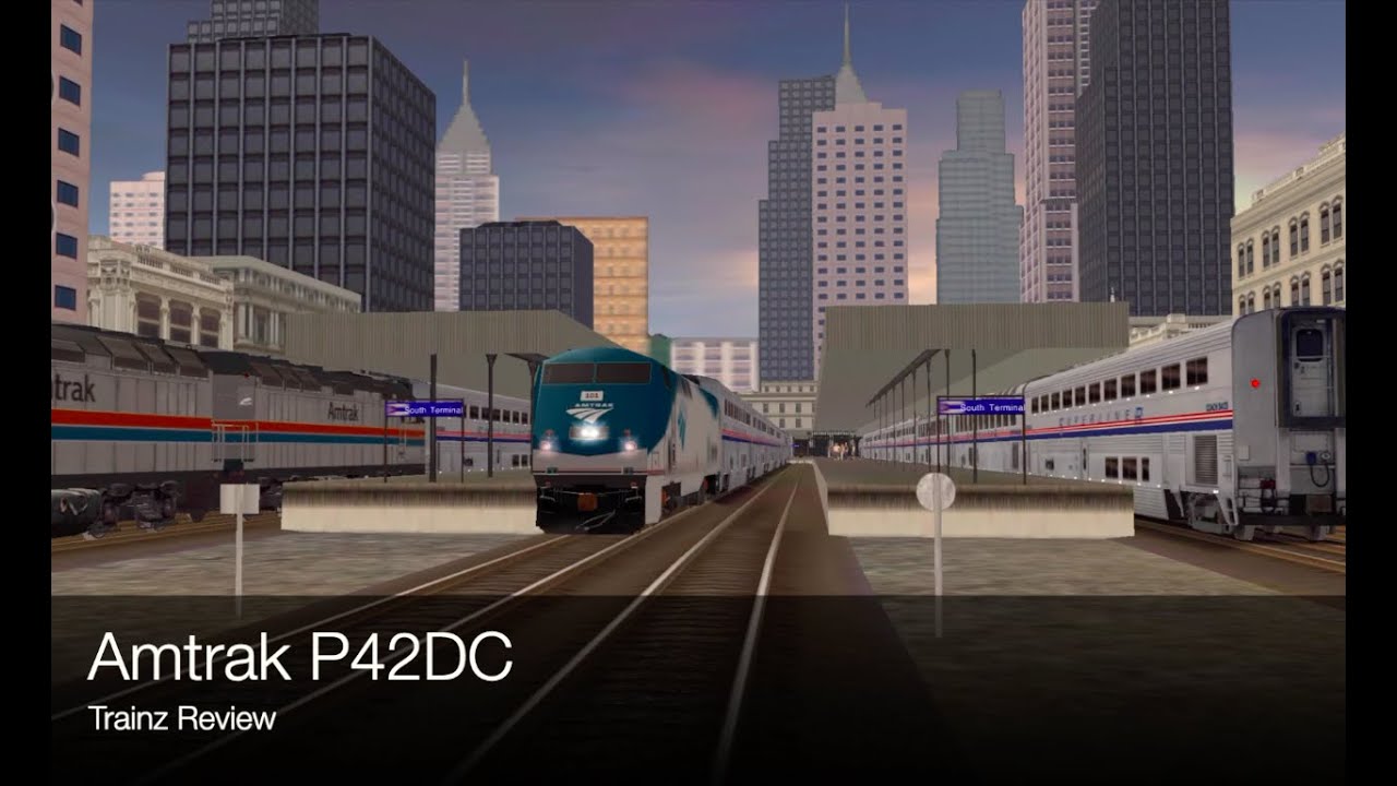 Trainz 2 Review for the Amtrak P42DC